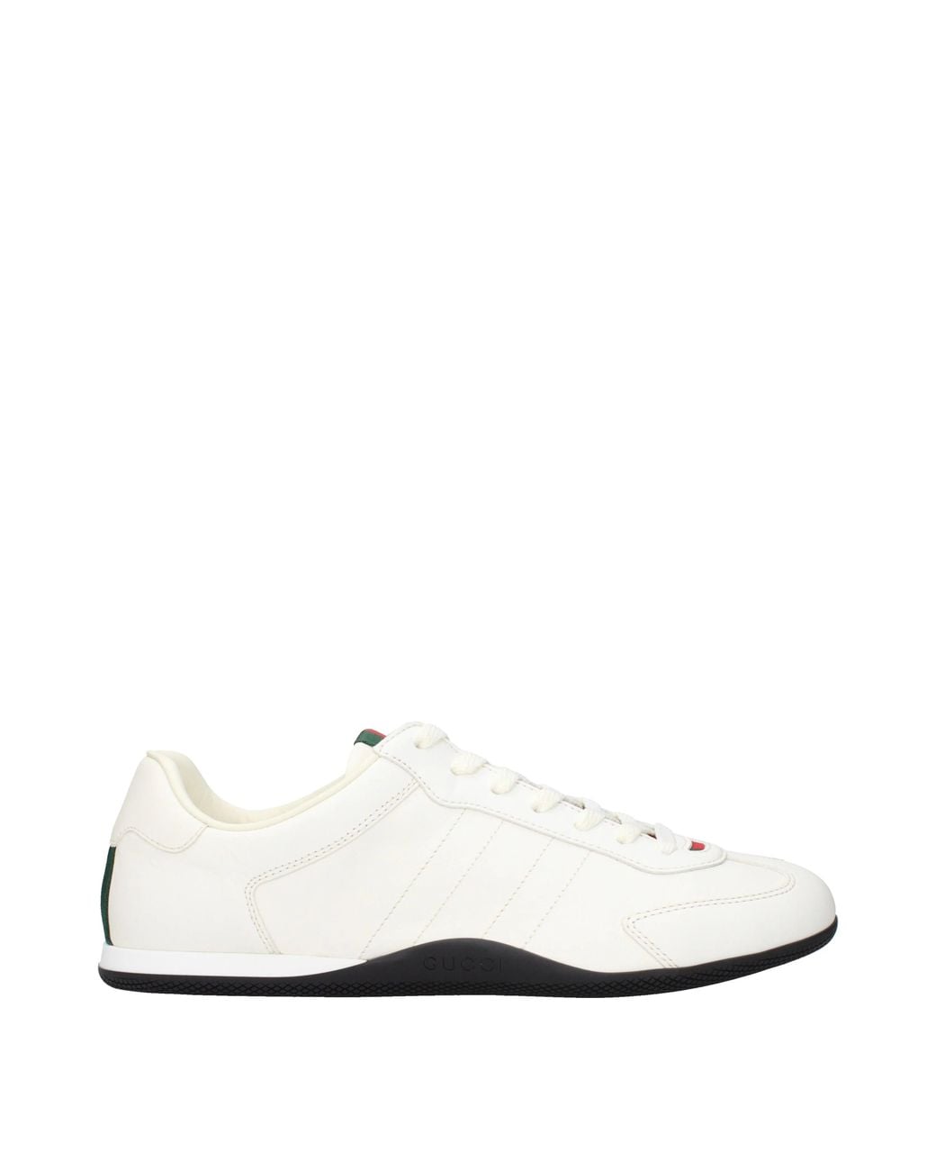 Gucci White Sneakers Leather