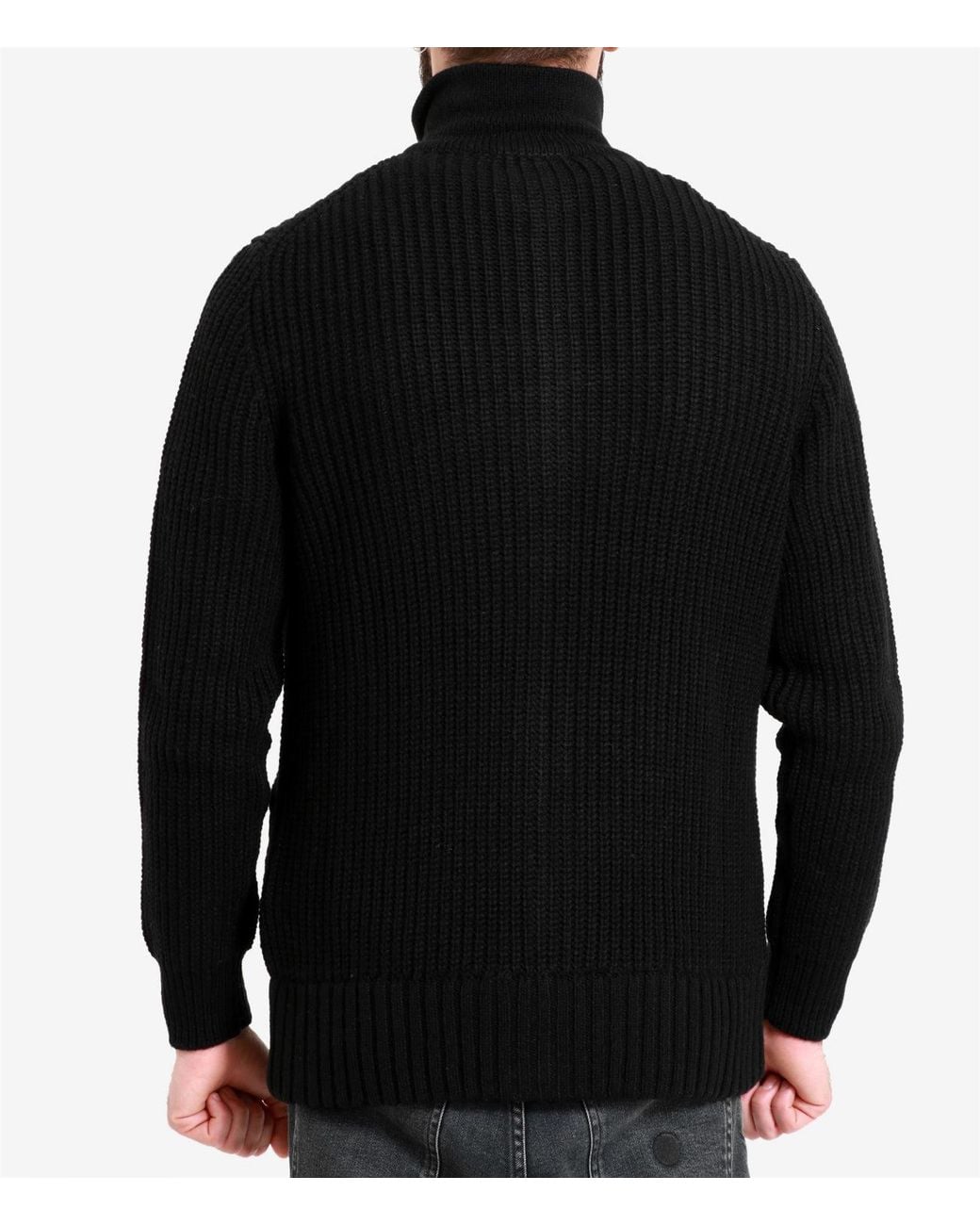 Paolo Pecora Black Sweaters for men