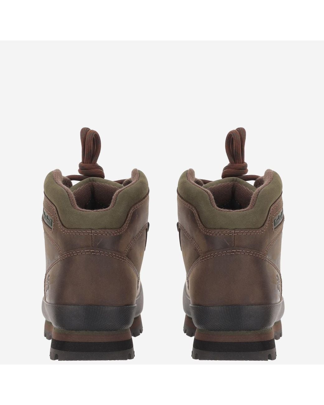 Timberland Brown Euro Hiker Leather Ankle Boots