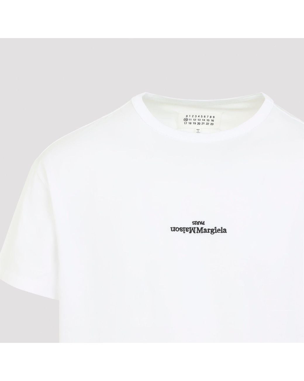 Maison Margiela White Logo T Shirt