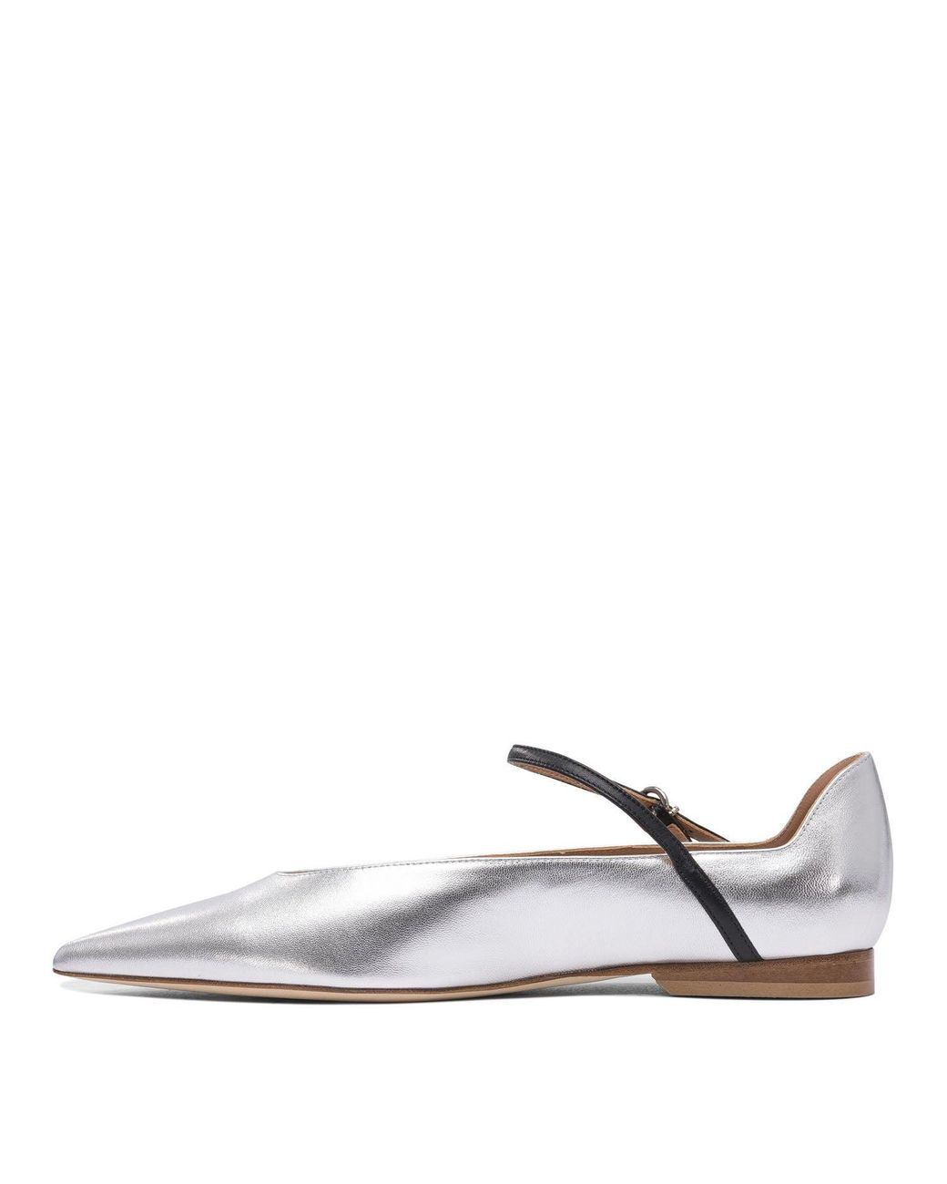 Lella Baldi White Ballerinas