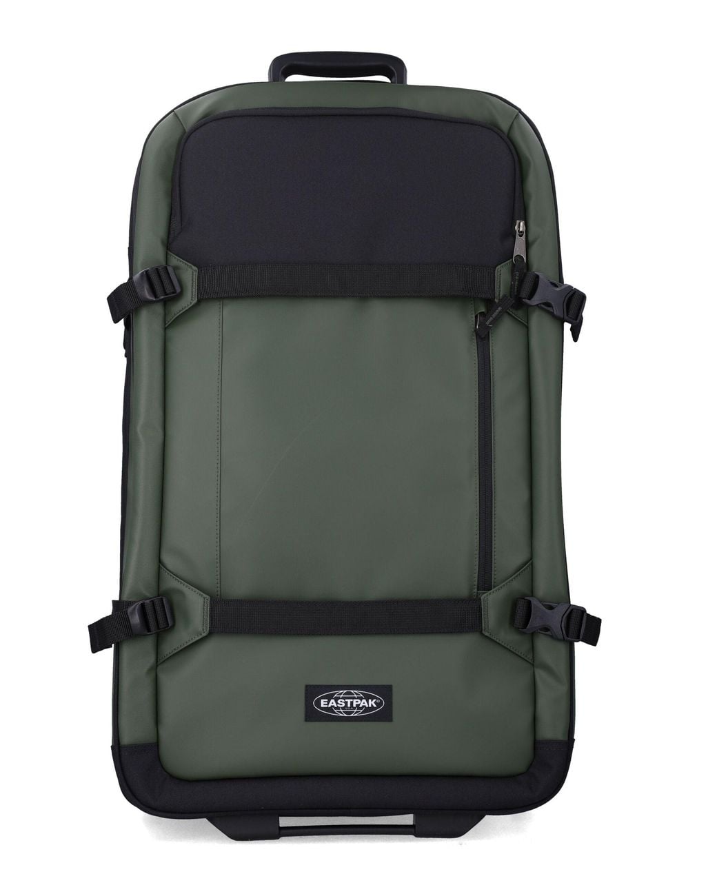 Eastpak Gray Hard-Shell Rolling Suitcase