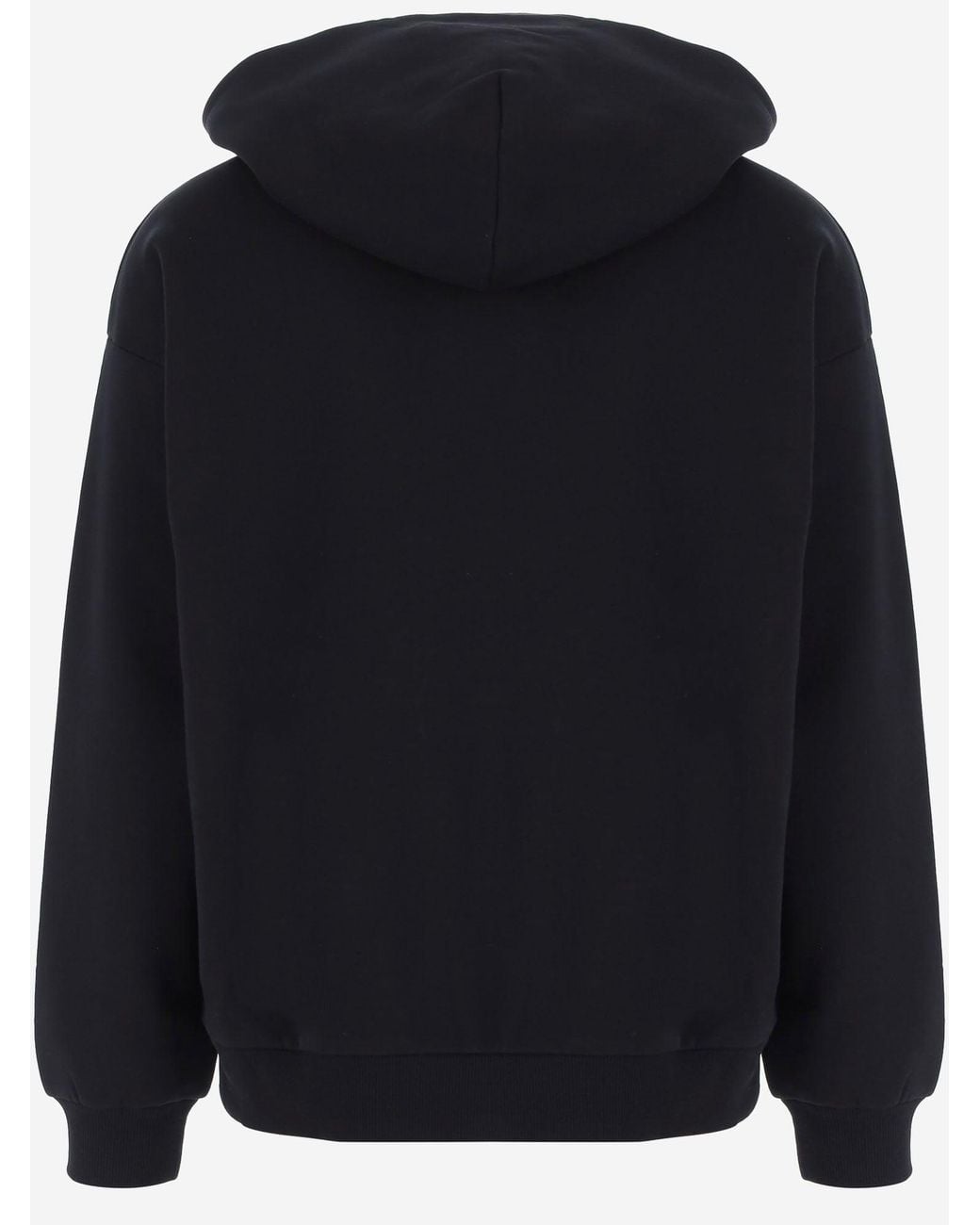 Just Cavalli Blue Cotton Sweatshirt