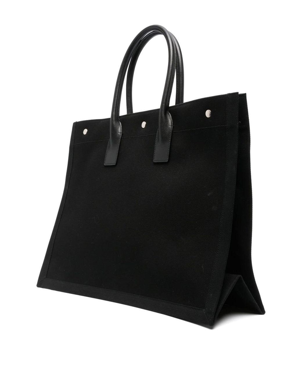 Rive Gauche Bolso Tote Grande Saint Laurent de color Black