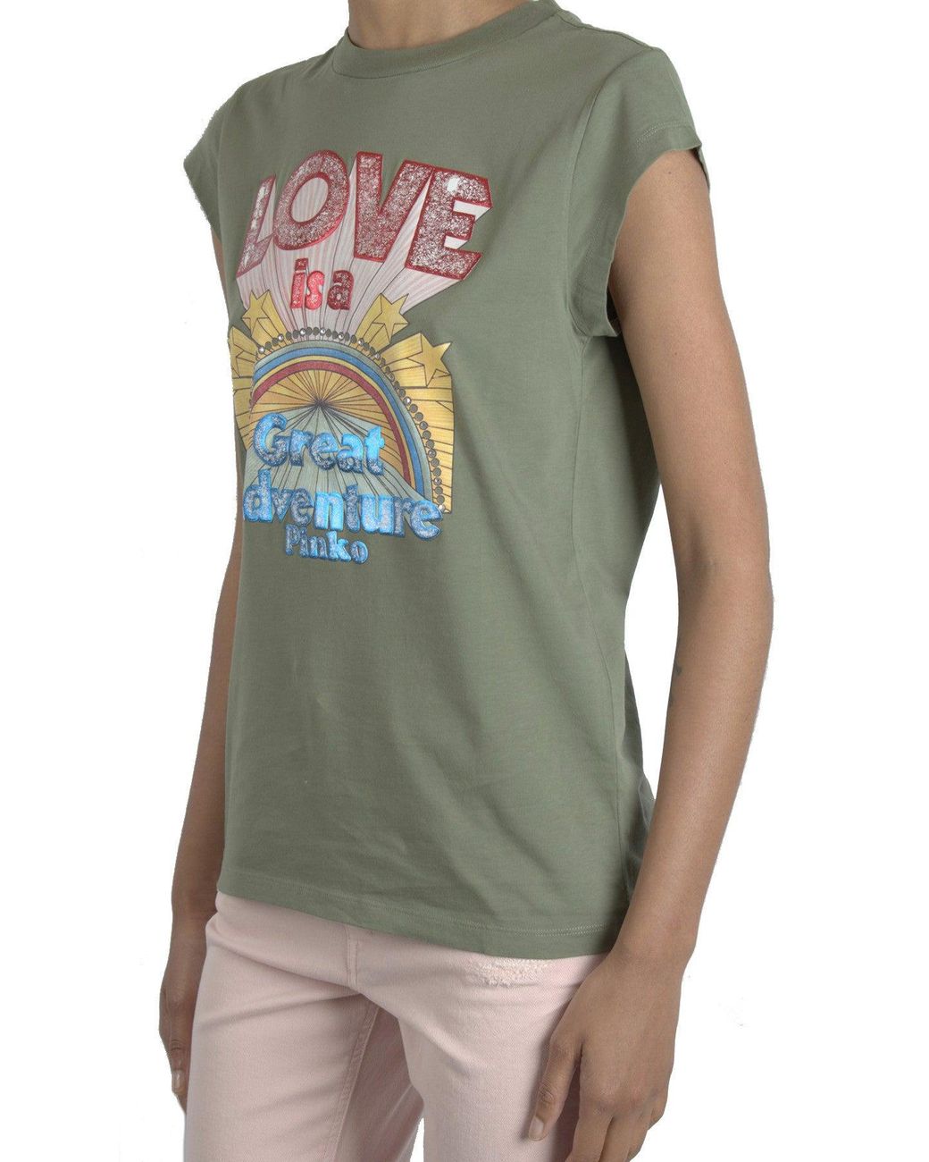 Pinko Green T Shirt