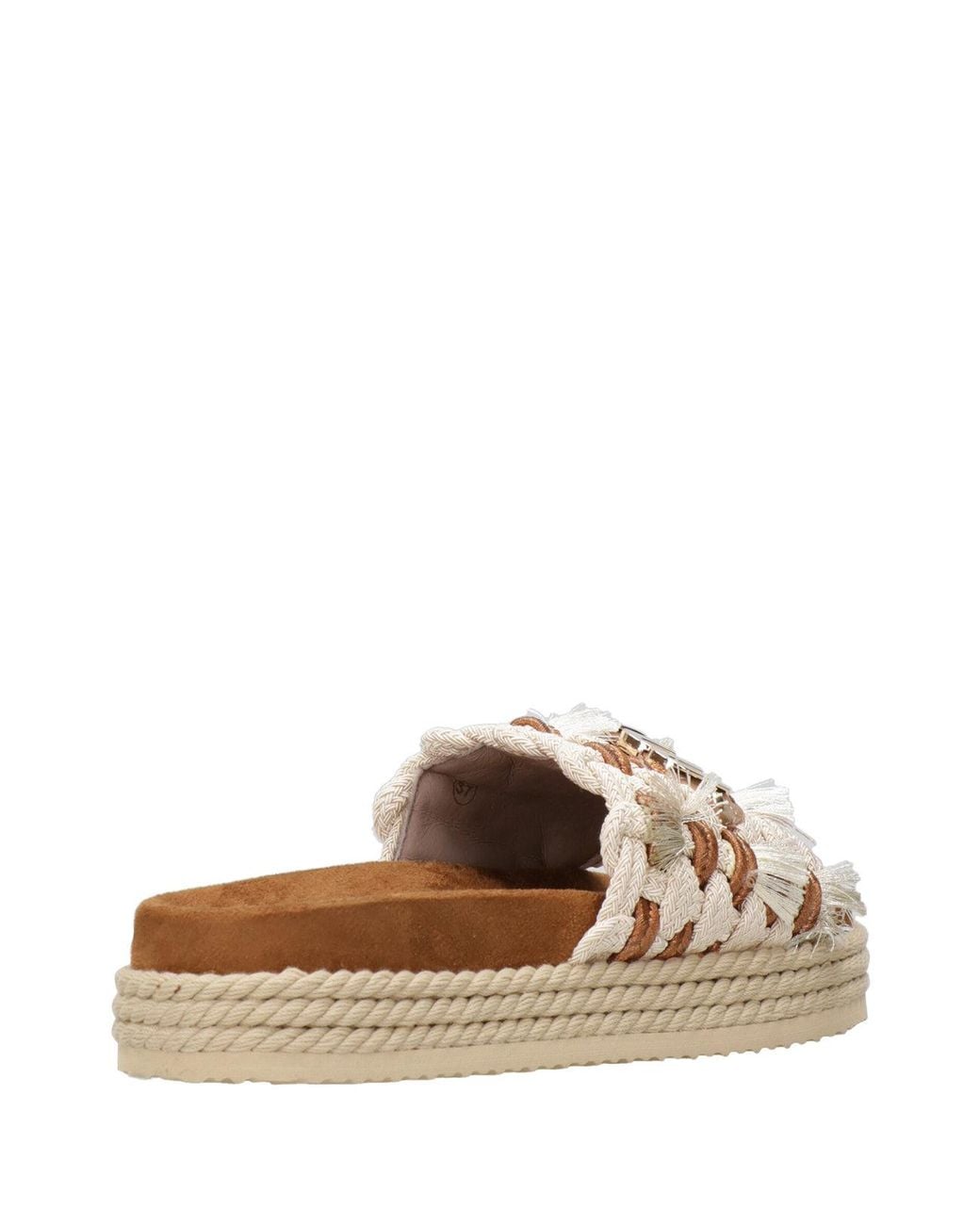 Mou White Sandalen Beige