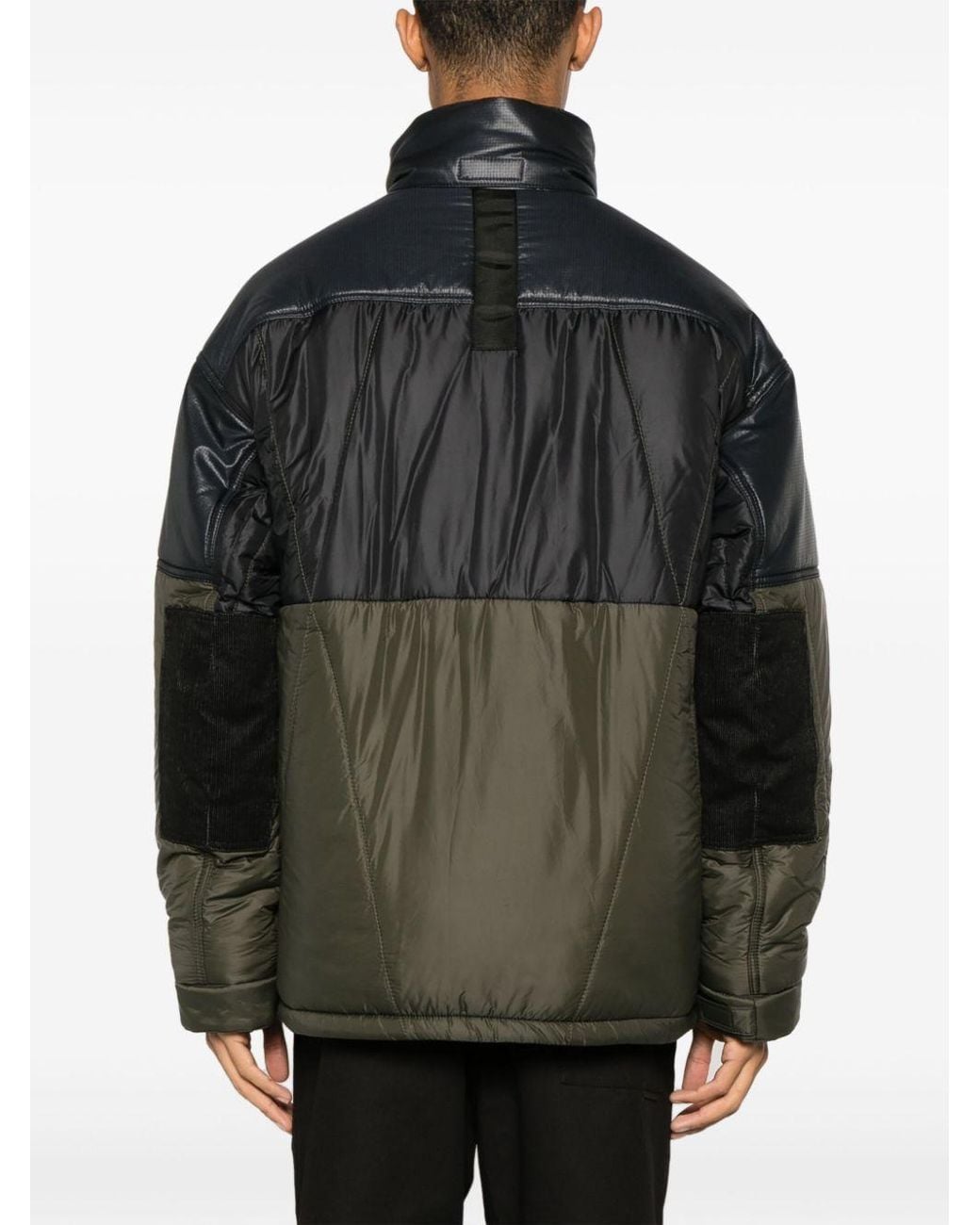 Junya Watanabe Black Nylon Short Down Jacket for men