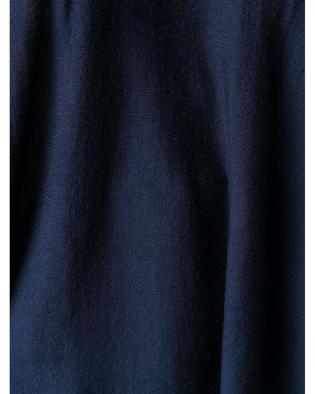 LA ROSE Blue Sottomettimi Fine Knit Sweater