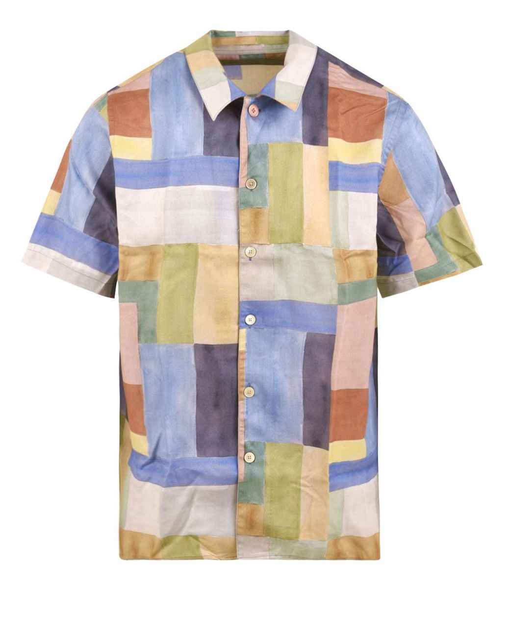 Paul Smith Blue Shirts Multi Colour for men