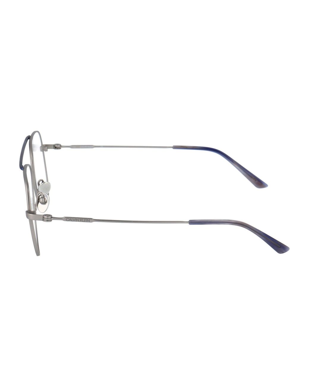 Calvin Klein Metallic Satin Metal Optical Glasses