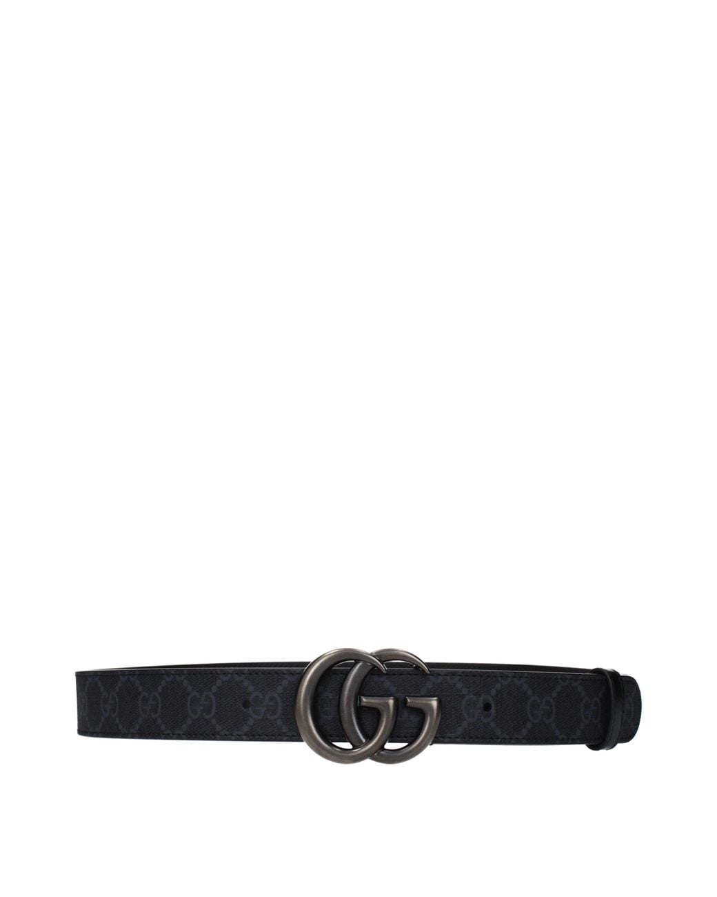 Gucci Black Marmont Belt Fabric