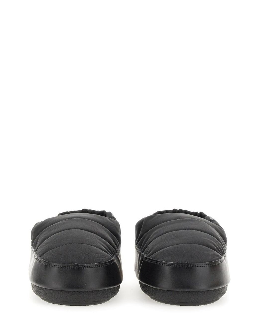 Moon Boot Black Nylon Evolution Sandal