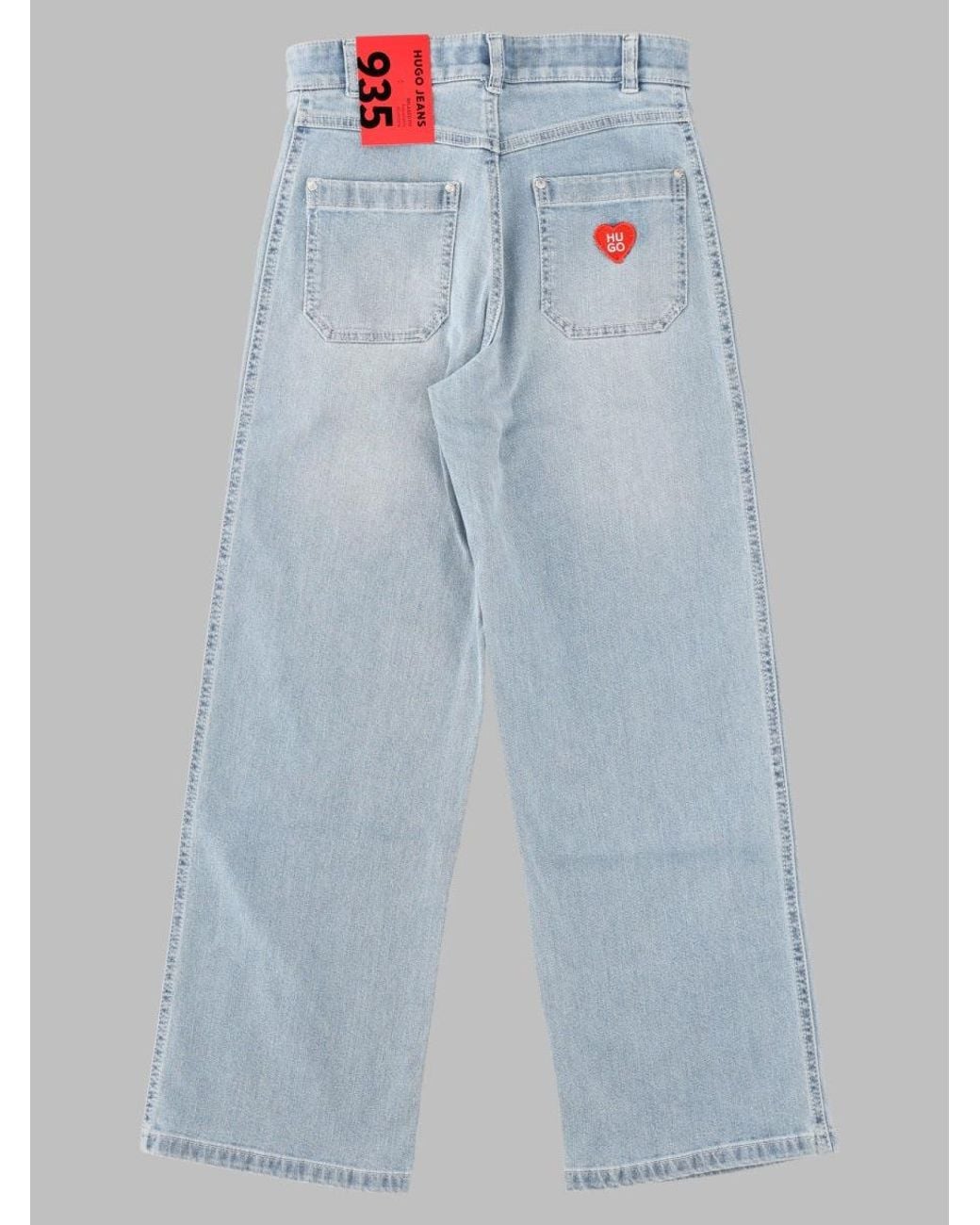 HUGO Blue Boys Stretch Jean Pants