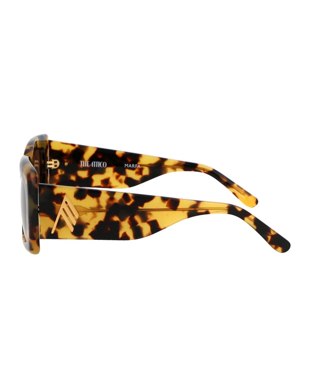 The Attico Brown Sunglasses
