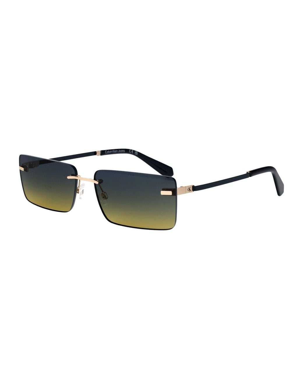 Calvin Klein Green Petrol To Metal Sunglasses for men