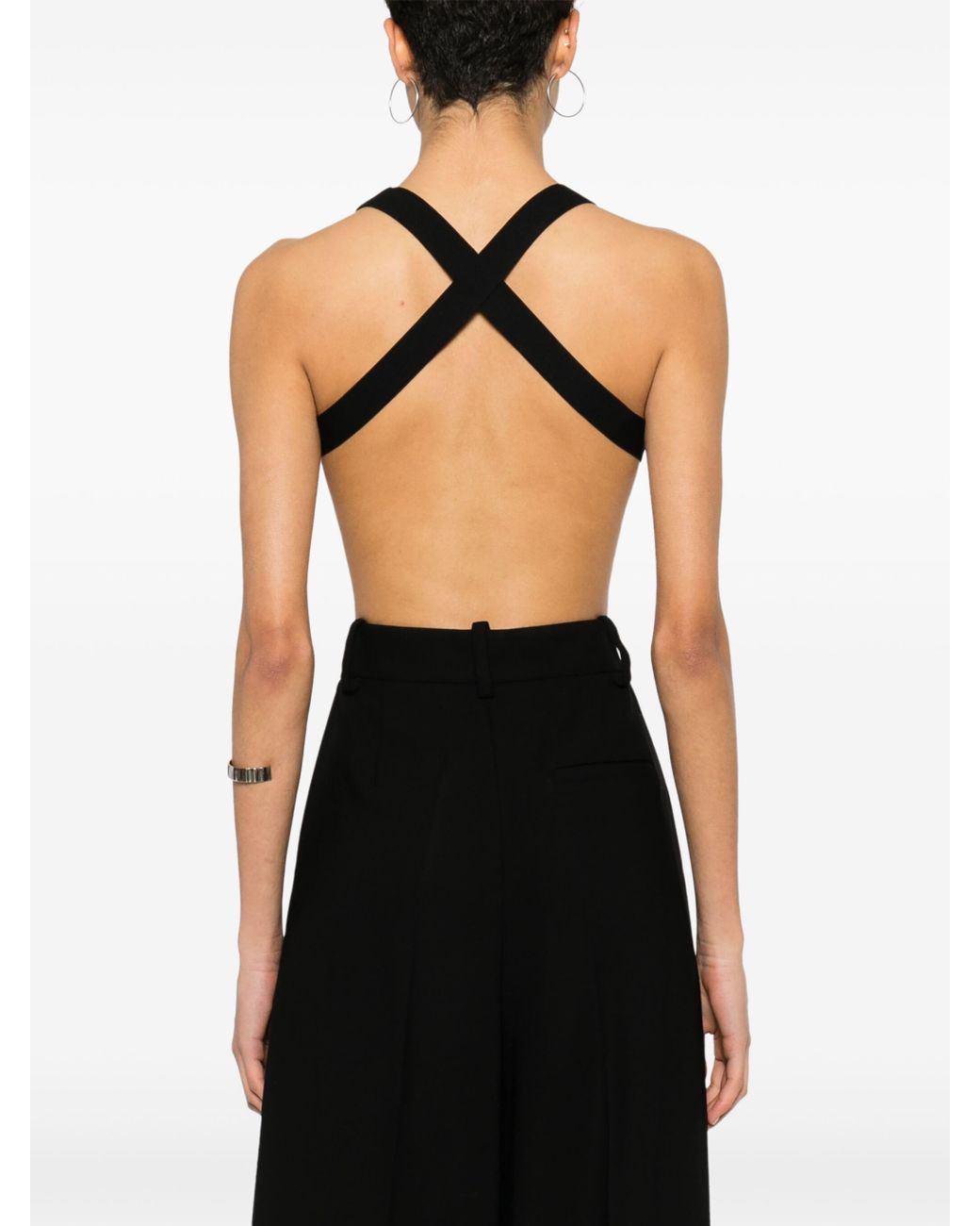 Gauchère Top in het Black