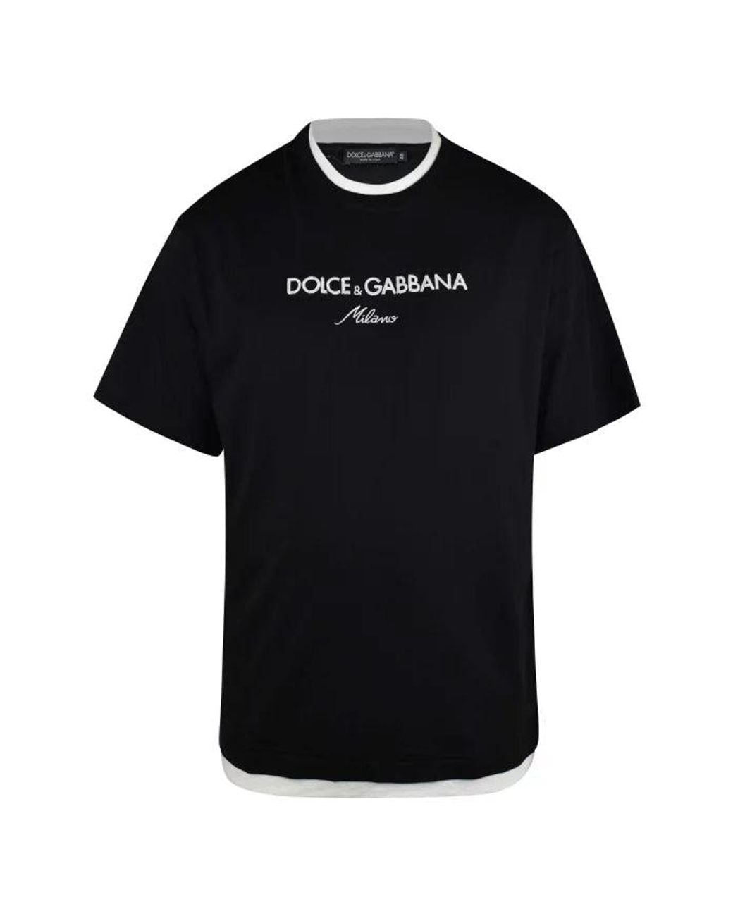 Dolce & Gabbana Black T Shirt