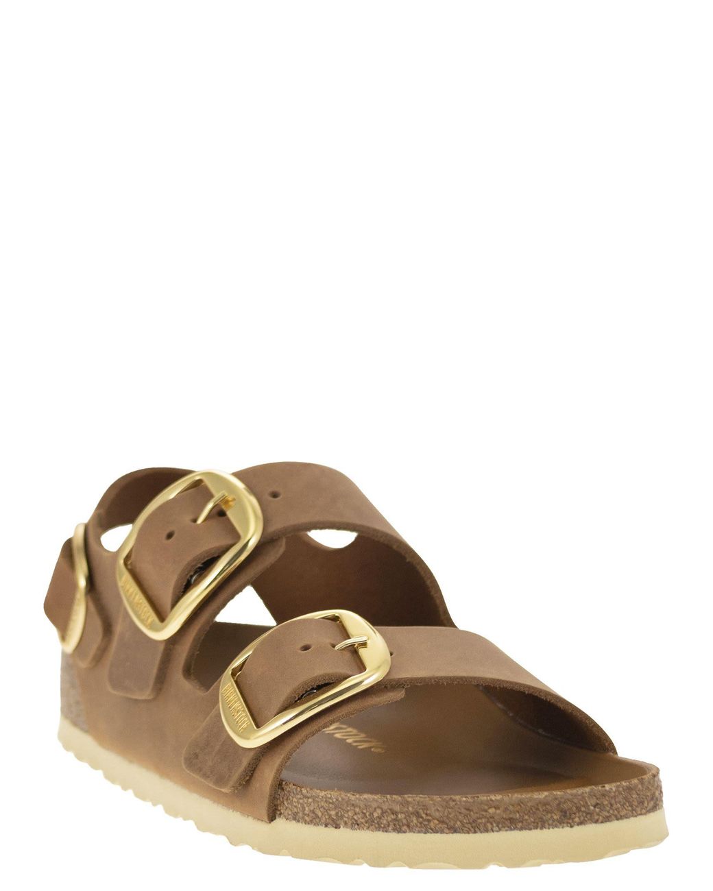 Birkenstock Brown Milano Big Buckle