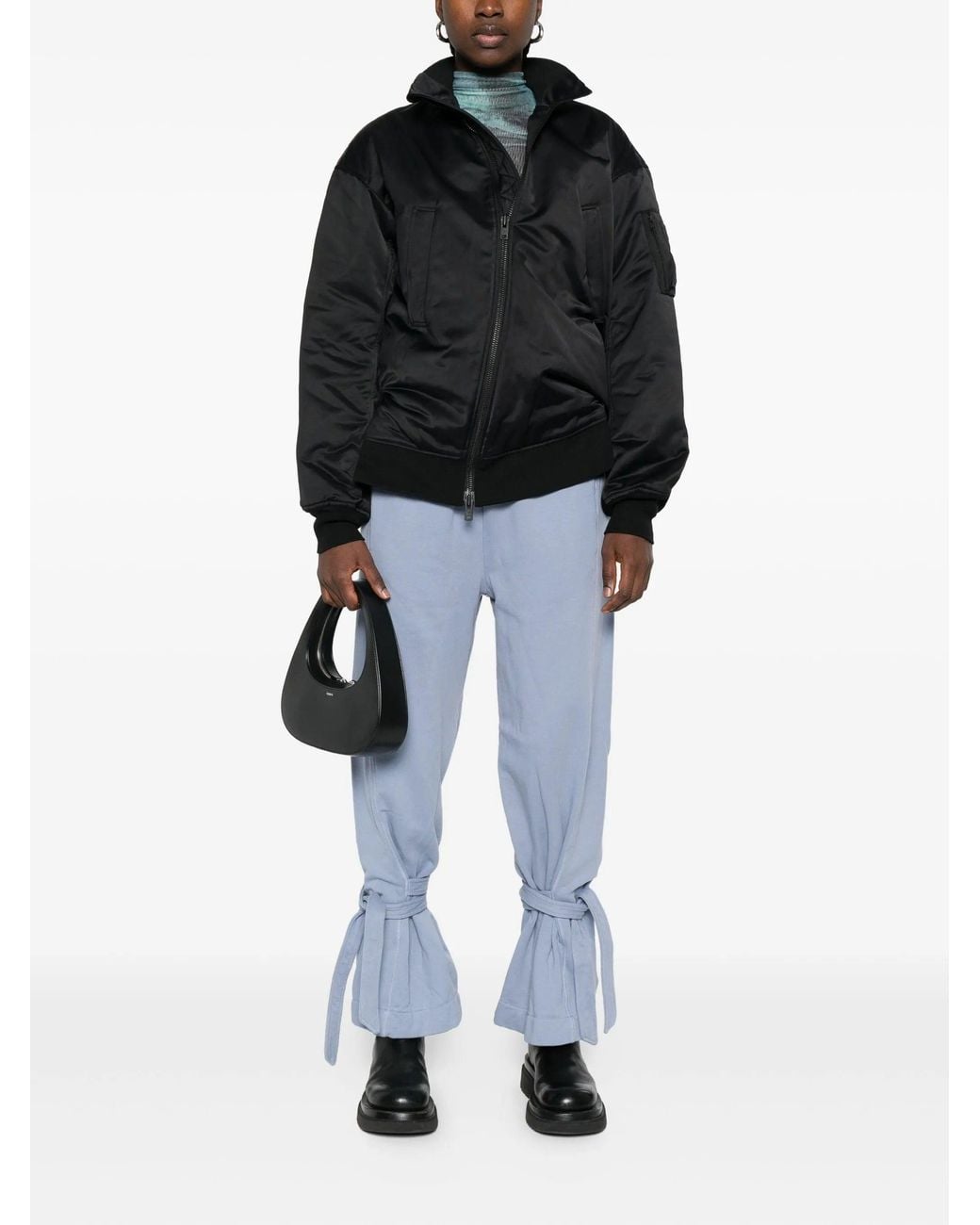 Y-3 Black W Bomber Jkt