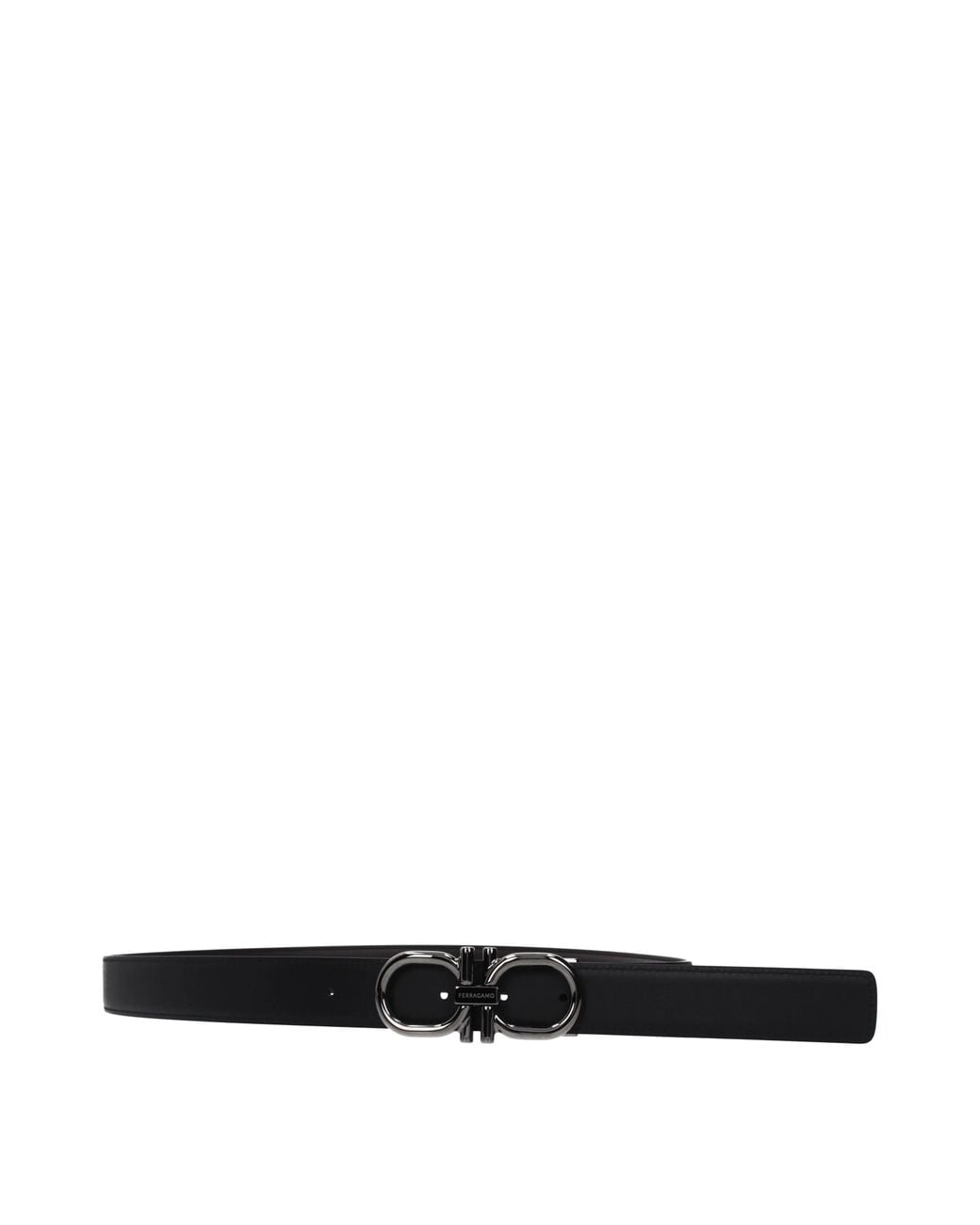 Ferragamo Black Belt/ Leather