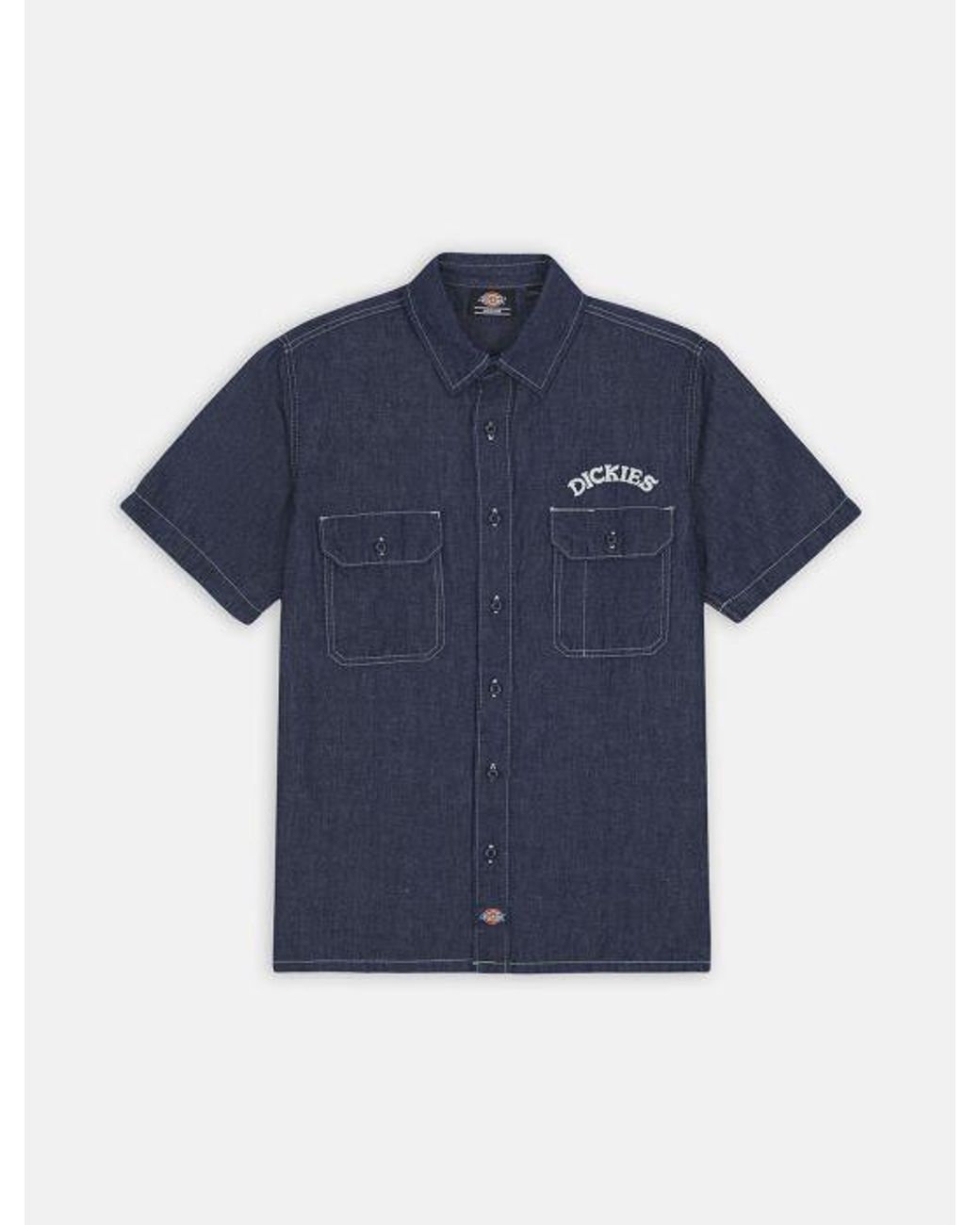 Dickies Beavertown Shirt Ss in het Blue