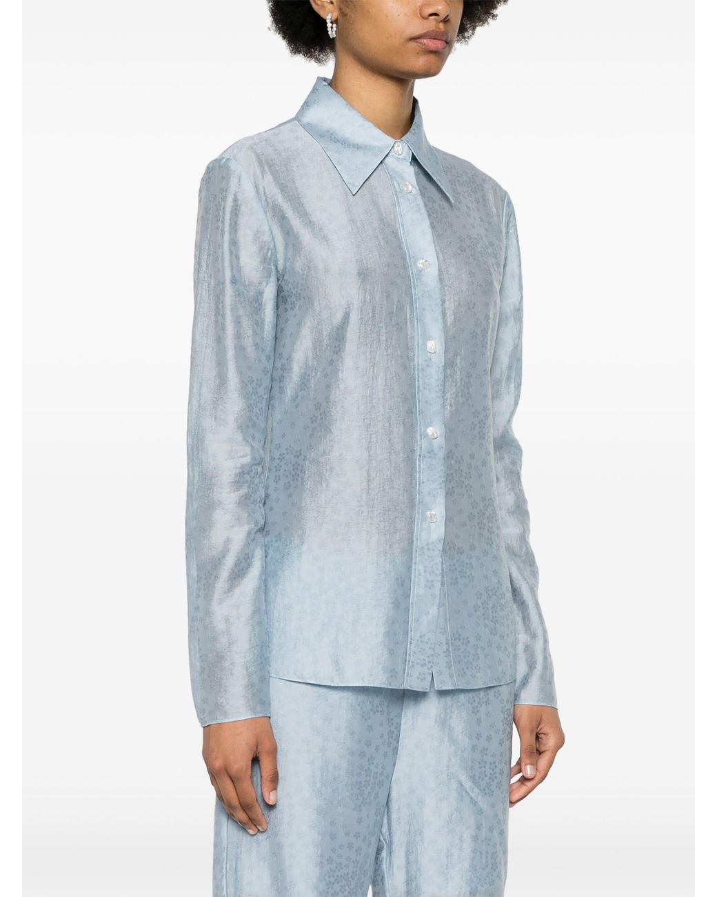 Rodebjer Carmen Shirt Ls in het Blue