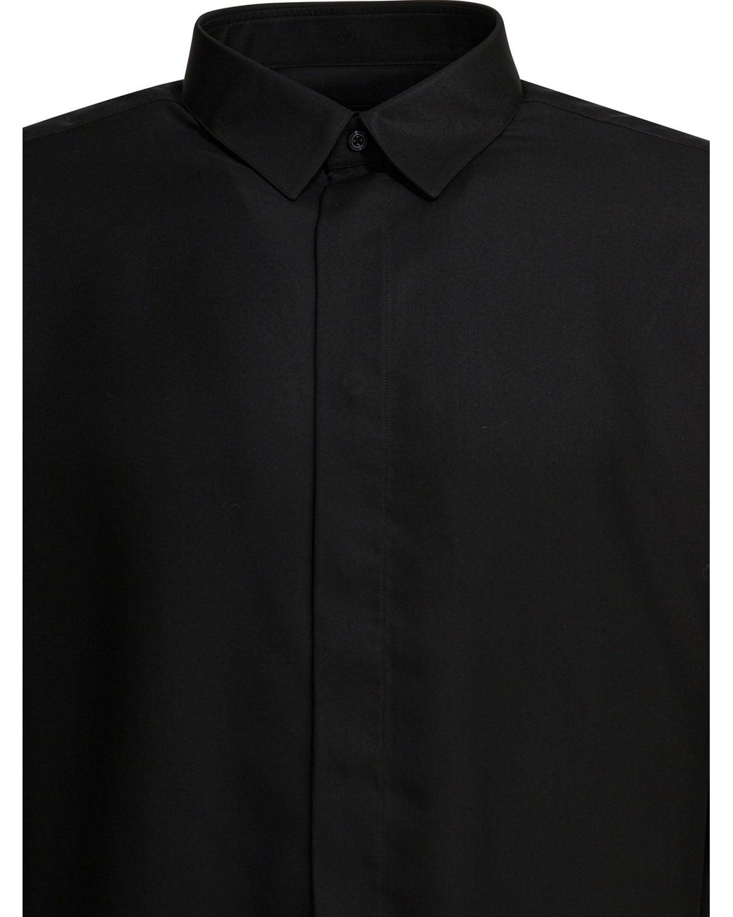 Tom Ford "drapy Twill" Casual Overhemd in het Black voor heren