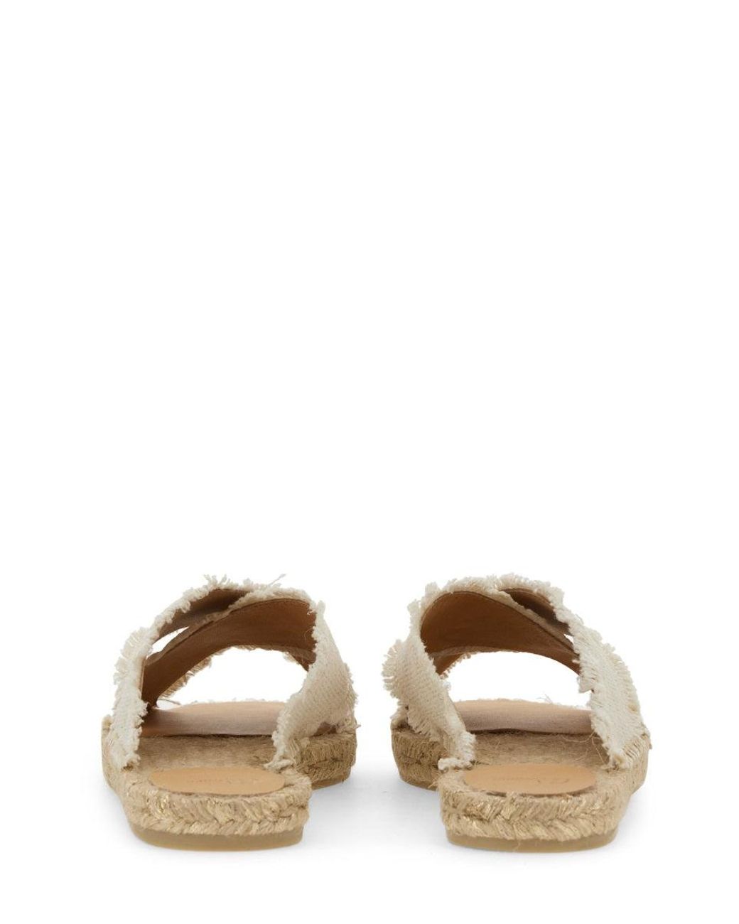 Castaner White Sandalo "Palmera"