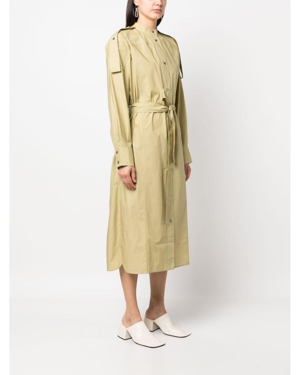 Studio Nicholson Natural Raglan Shirt Dress
