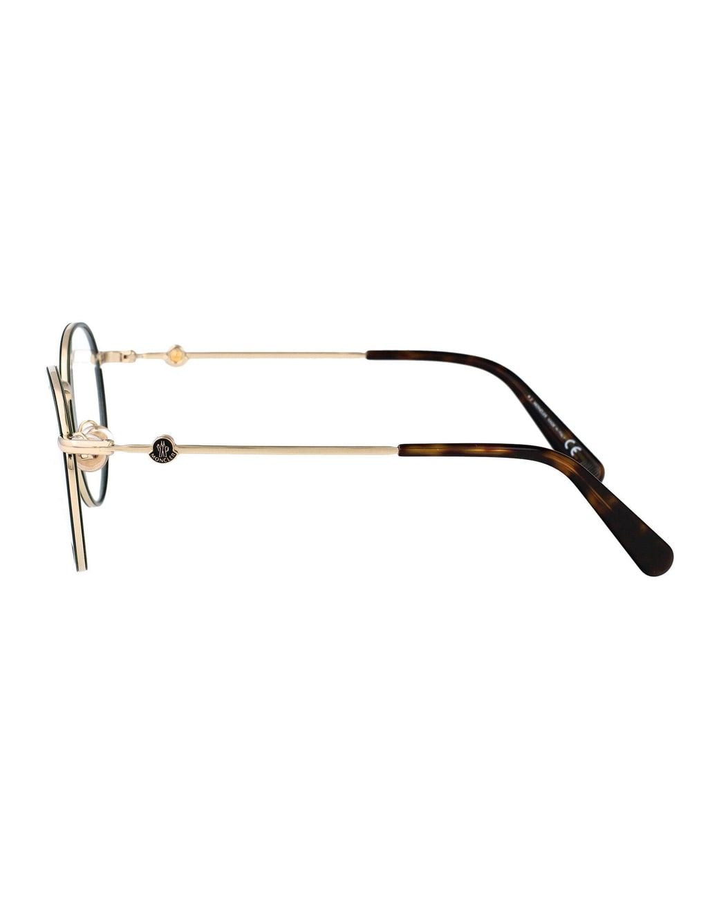 Moncler Black Round Optical Ml5135 032 for men