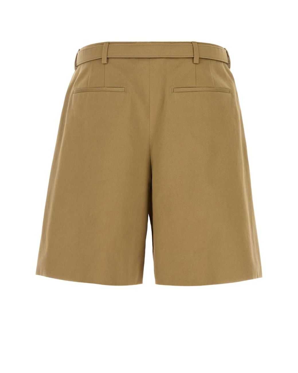 Saint Laurent Natural Solid Shorts for men