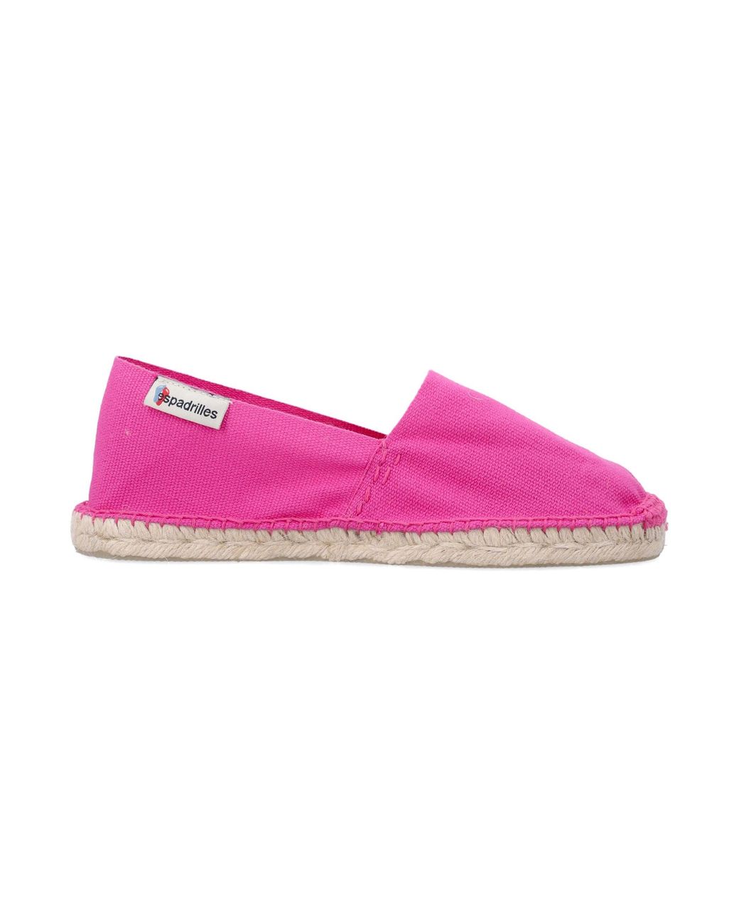 Espadrilles Pink Flache Schuhe Fuchsia