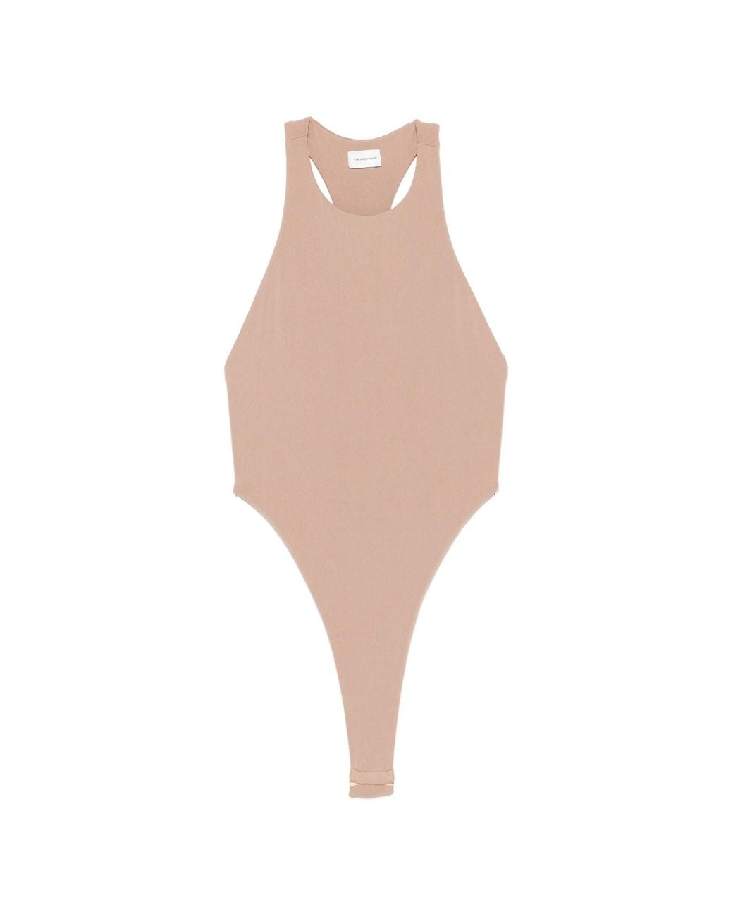 ANDAMANE Natural Fonda Halther Bodysuit