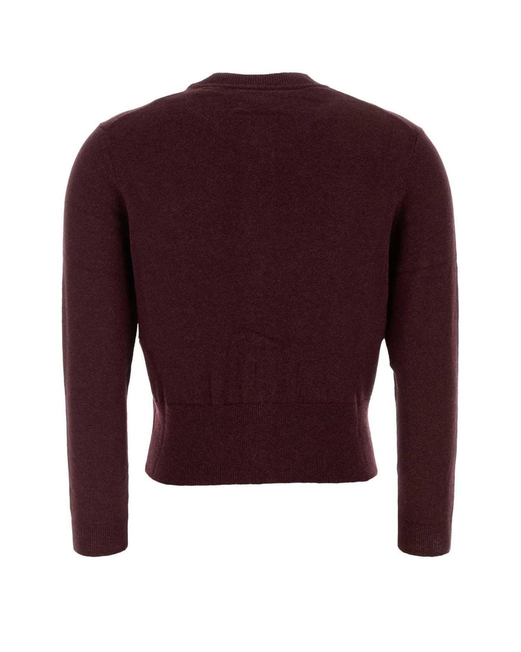 Isabel Marant Red Newton Cotton-Wool Blend Cardigan