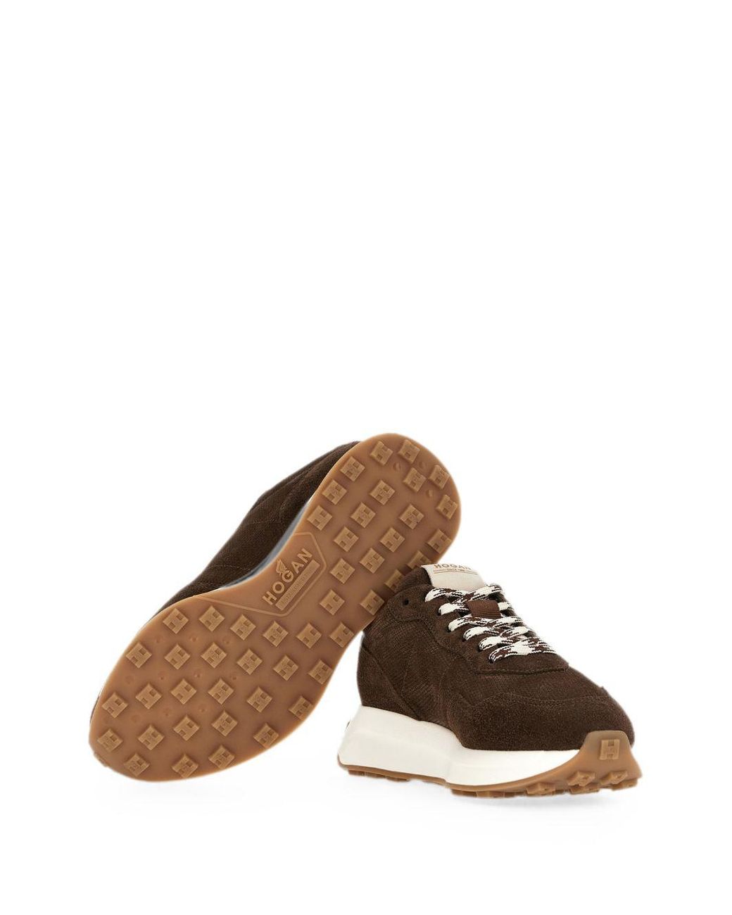 Hogan Brown H641 Sneakers