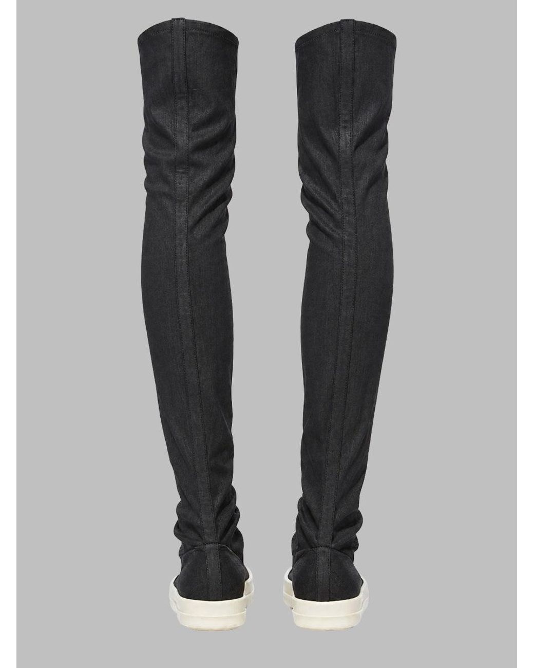 Rick Owens Black Drkshdw Sneaker "High Sock"