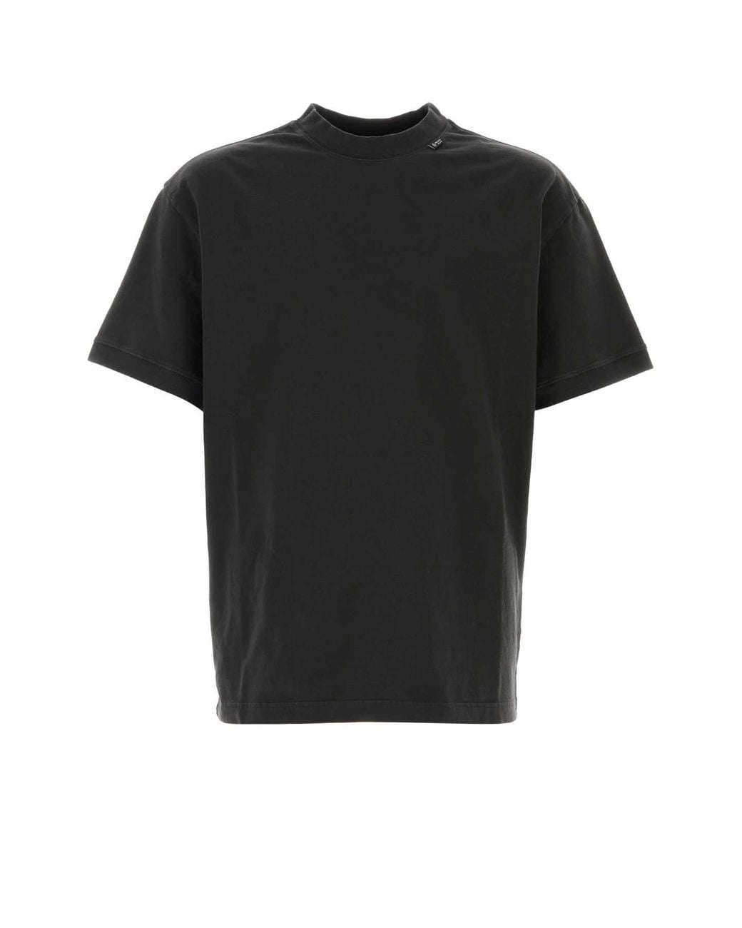 Prada Black Slate Cotton T-Shirt