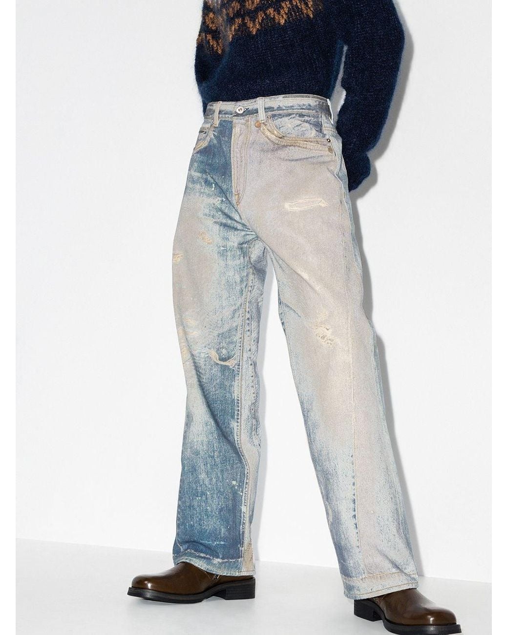Our Legacy Blue Third Cut Jeans for men
