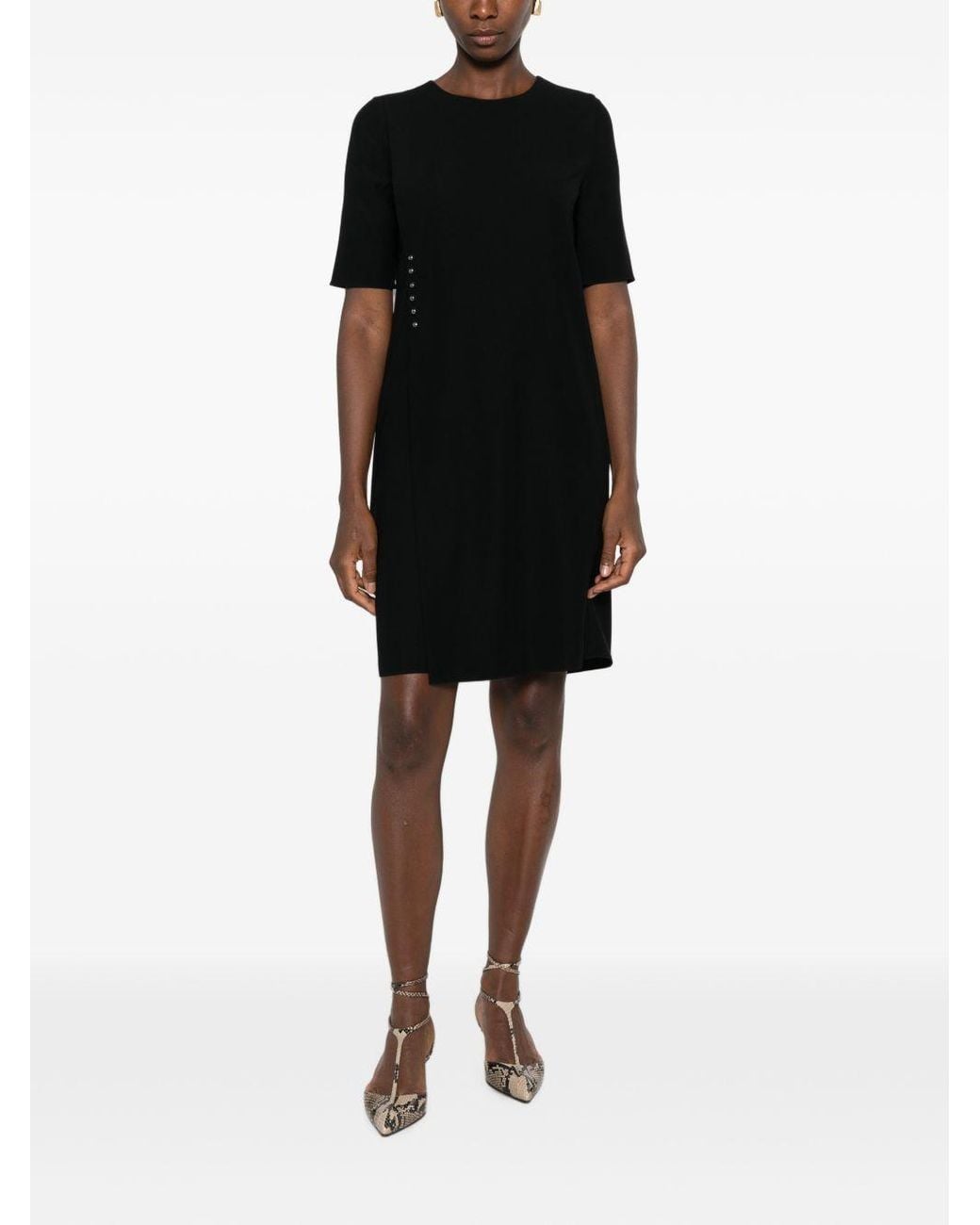 Emporio Armani Black Short Dress