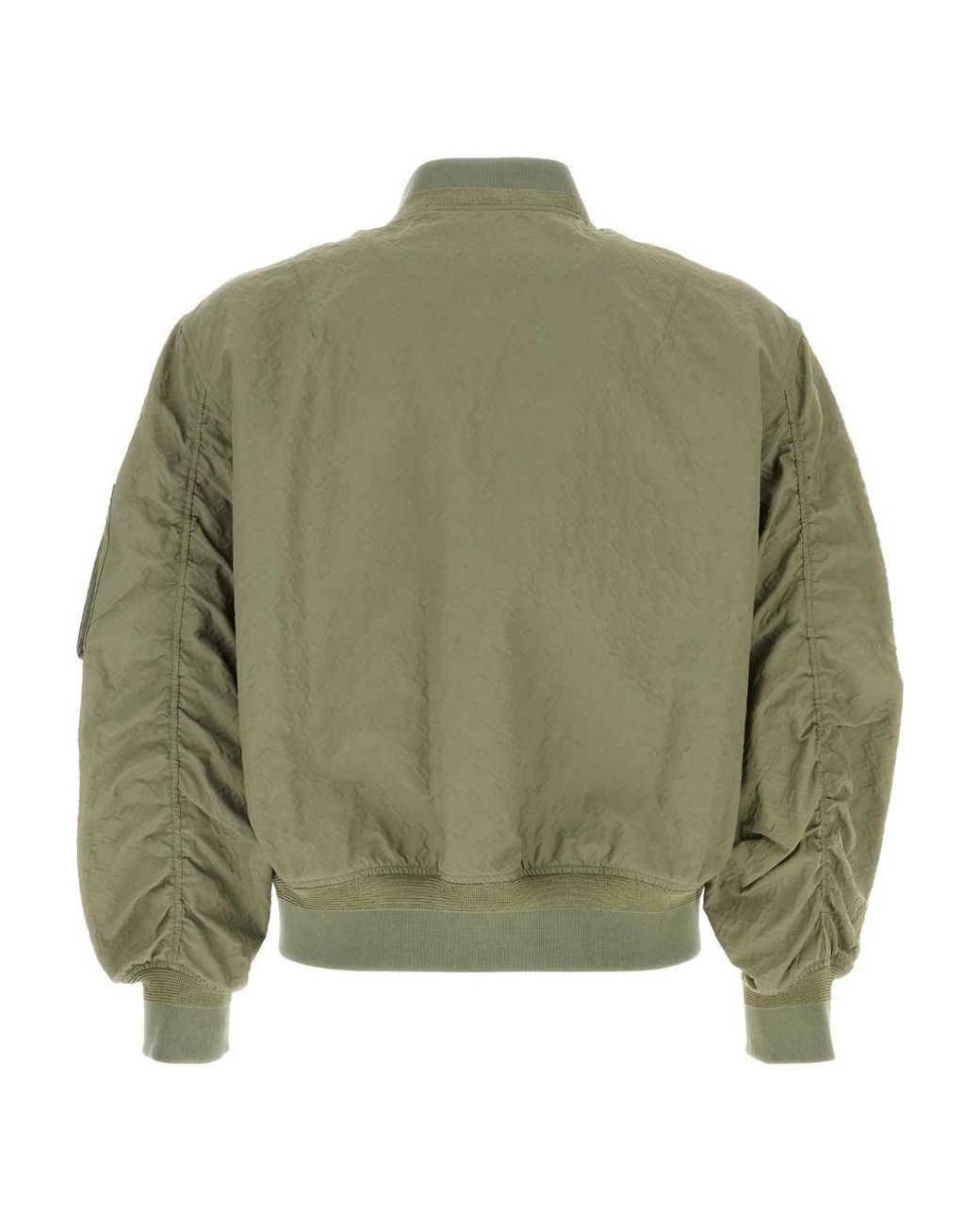 Givenchy Green Nylon Bomber Jacket for men