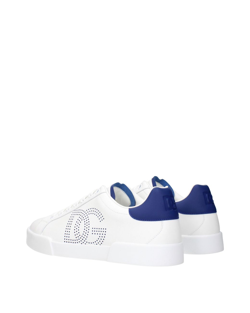 Dolce & Gabbana White Dolce&Gabbana Sneakers Strobel Portofino Leather for men