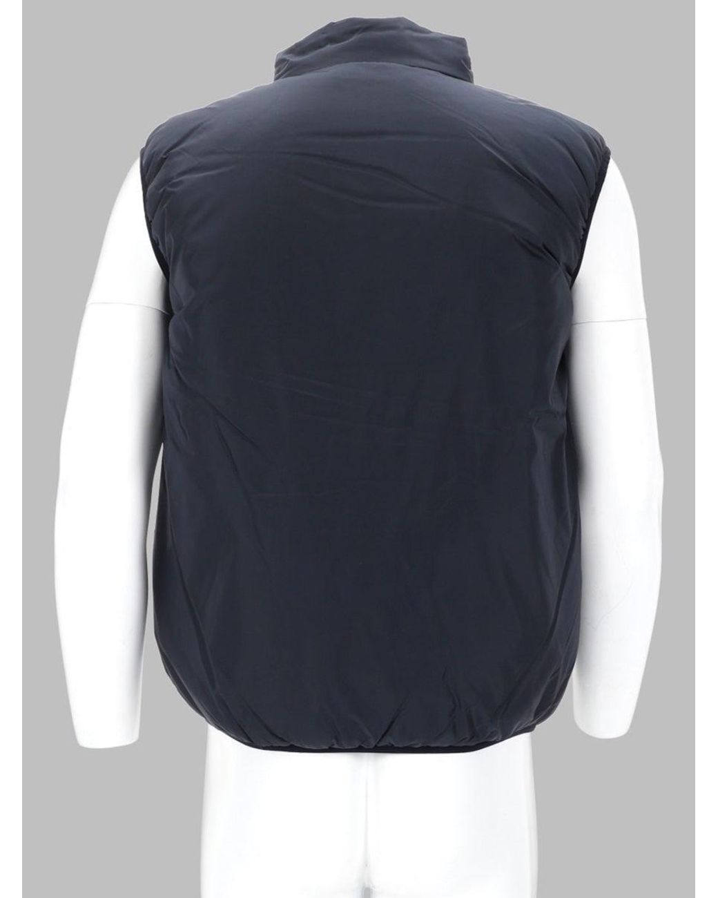 Aspesi Blue Waistcoat Jil Waistcoats & Gilets