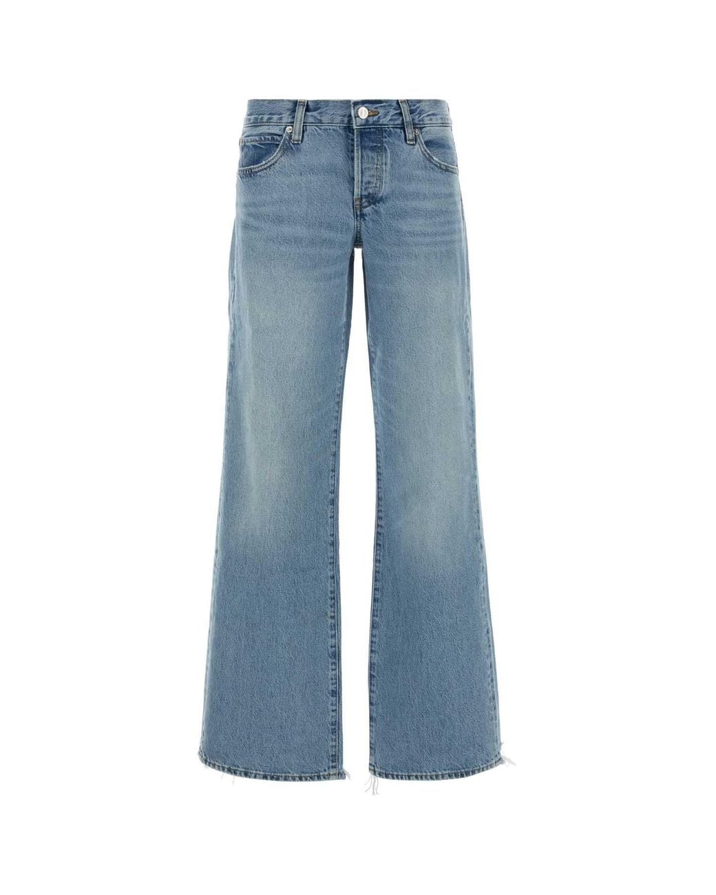 FRAME Blue Amelia Collaboration Denim Jeans