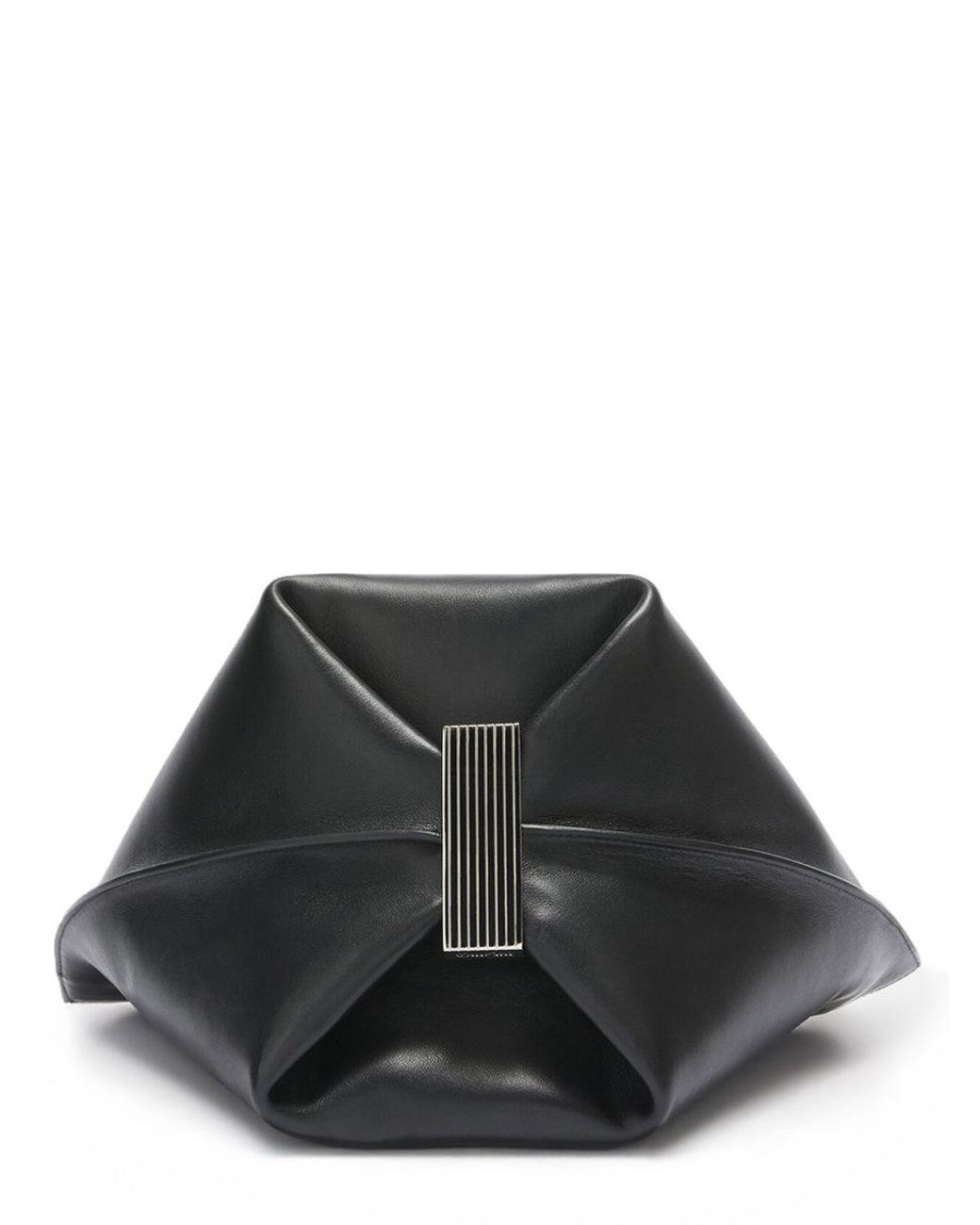 The Attico Black "The Scoop" Bag