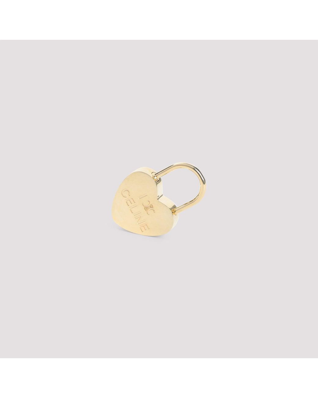 Céline Metallic Pendant Lock