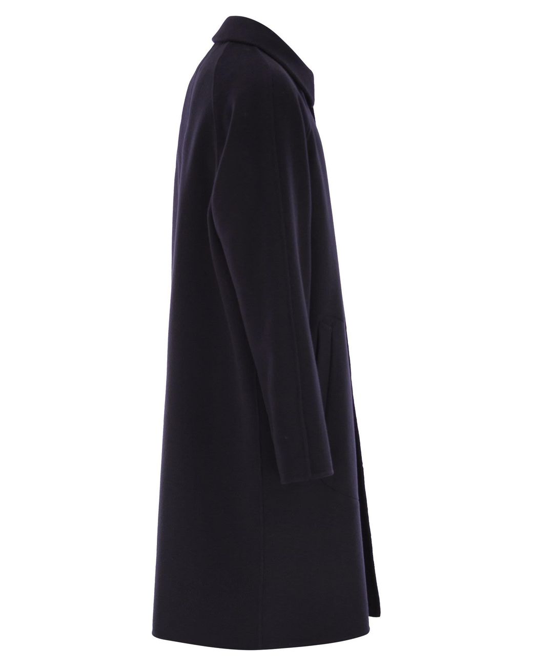 Paltò Blue Maurilio Wool Coat for men