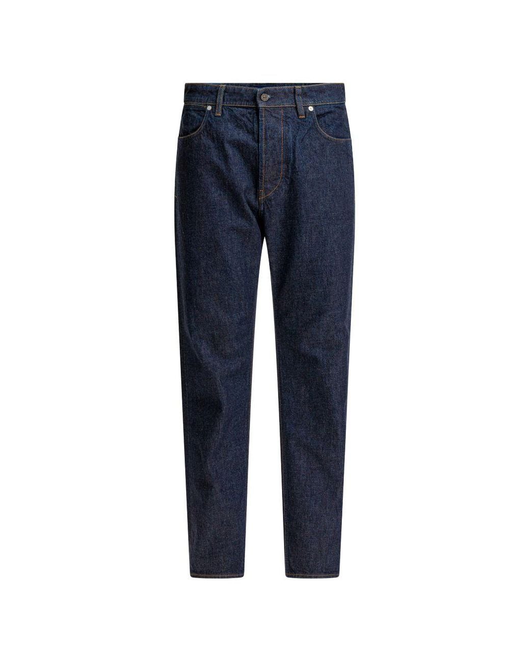 Stone Island Blue J100005 Denim-Rinsed Jeans for men
