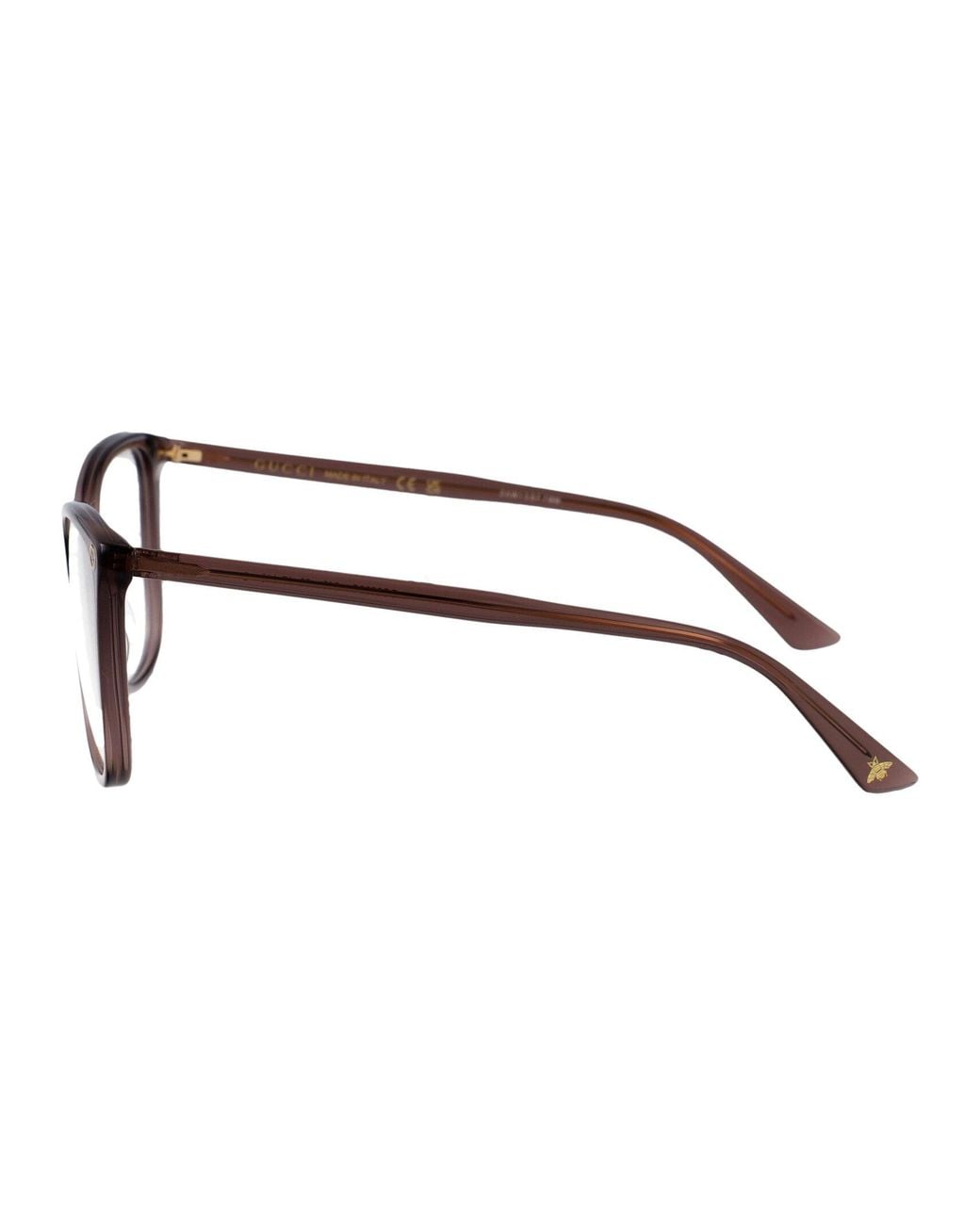 Gucci Brown Optical Frames Gg0026O Acetate Glasses