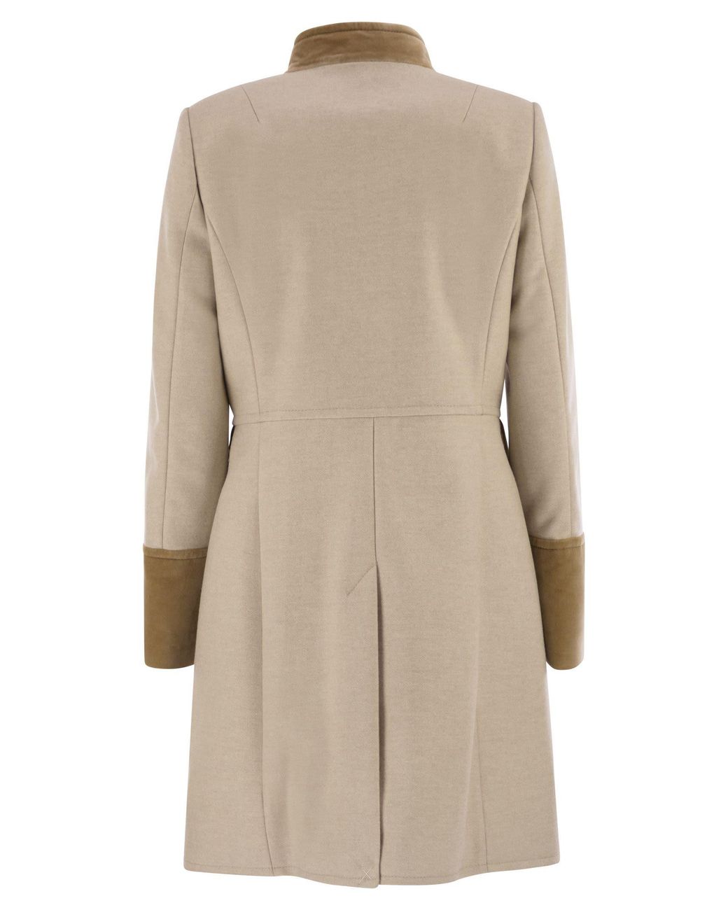 Fay Natural Wool Cloth Coat