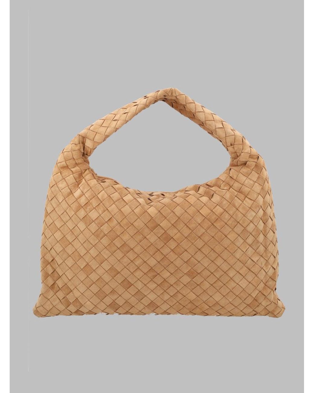 Bottega Veneta Natural Borsa "Hop" Small